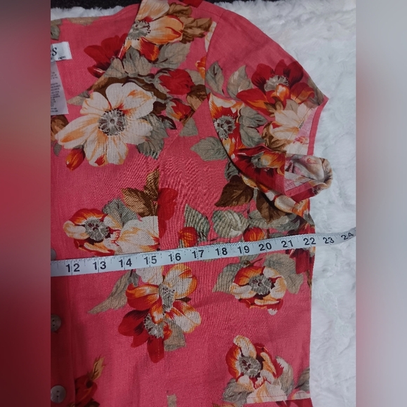 CLUES Maxi Dresses 55% Linen, 45% Rayon - Picture 5 of 6